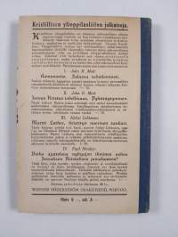 Turvasi on ikiaikojen Jumala : puheita vakavana aikana