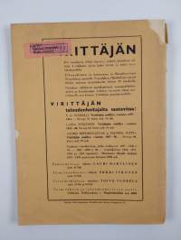 Virittäjä 4/1940 : kotikielen aikakauslehti