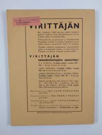 Virittäjä 3/1940 : kotikielen seuran aikakauslehti