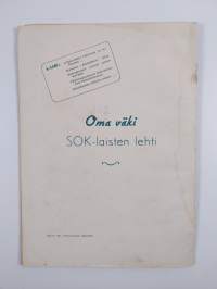 Oma väki 6/1952 : SOK:n oman väen lehti