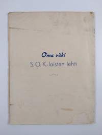 Oma väki 4/1941 : SOK:n oman väen lehti