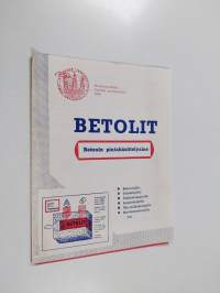 Betolit - betonin pintakäsittelyaine