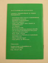 Oletko Jumalan lapsi? : tutkistelua uudestisyntymisestä