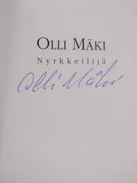 Olli Mäki : nyrkkeilijä (signeerattu)