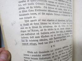 Hans Kejserliga Majestäts Nådiga Förordning om Landmäteri-Styrelsen i Finland och öfrige till... derstädes hörande Tjenstemän -manmittaushallinnon määräykset 1848