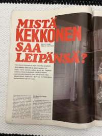 Rele 1972 nr 2 -kuluttajavalistuksellinen tekniikan tietolehti, Virpi Miettinen, Ritva Oksanen, Näin hallitsee Kekkonen