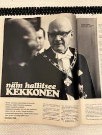 Rele 1972 nr 2 -kuluttajavalistuksellinen tekniikan tietolehti, Virpi Miettinen, Ritva Oksanen, Näin hallitsee Kekkonen