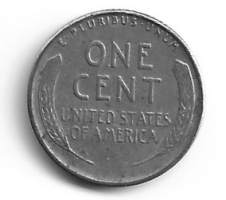 USA  1 Cent &quot;Steel&quot; 1943   kolikko
