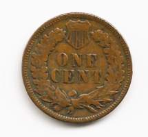 USA  1 Cent &quot;Indian head&quot; 1897   kolikko