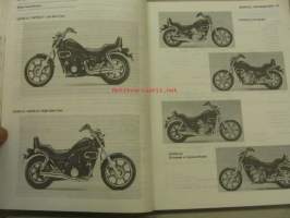 Kawasaki Vulcan VN750 Motorcycle Service Manual -korjaamokirja