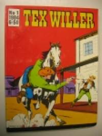 Tex Willer 1984 nr 1 Viimeinen pokeri