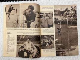 Urheilun Kuva-aitta 1962 nr 5, kansikuva Jaakko, Jouni ja Jorma Kailajärvi