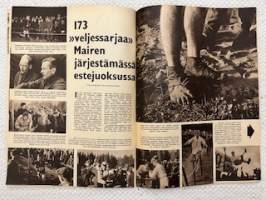 Urheilun Kuva-aitta 1962 nr 5, kansikuva Jaakko, Jouni ja Jorma Kailajärvi