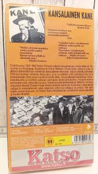 Citizen Kane (Kansalainen Kane) VHS-kasetti (suomiteksti 1t 59min.)