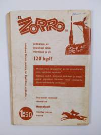 El Zorro nro 121 1/1969 : Revolveri Jane