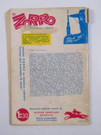 El Zorro nro 91 6/1966 : Barra Fundan kaunotar