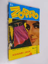 El Zorro nro 116 8/1968 : Keikari-Jack