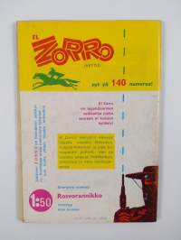 El Zorro nro 141 10/1970 : Zanadun kopla