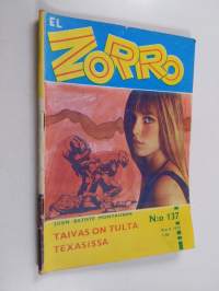 El Zorro nro 137 6/1970 : Taivas on tulta Texasissa