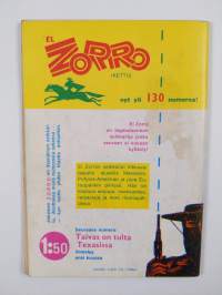 El Zorro nro 136 5/1970 : Kuoleman ansa