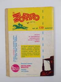 El Zorro nro 132 1/1970 : Polttoraudan merkki