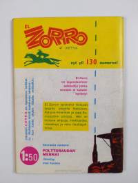 El Zorro nro 131 12/1969 : Coltit höllinä...