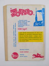 El Zorro nro 130 11/1969 : Sheriffi ja ilolintu