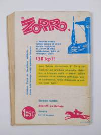 El Zorro nro 129 10/1969 : Punainen Lillie