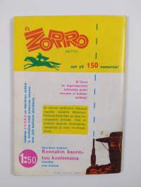 El Zorro nro 155 12/1971 : Tytöt on tulta Texasissa