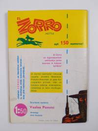 El Zorro nro 150 7/1971 : Preeriarosvot