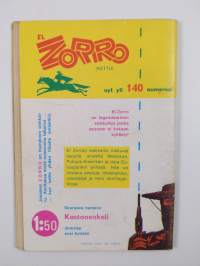 El Zorro nro 146 3/1971 : Naamarimiehet