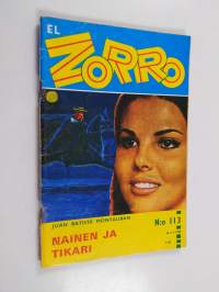 El Zorro nro 113 5/1968 : Nainen ja tikari