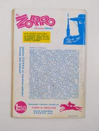 El Zorro nro 113 5/1968 : Nainen ja tikari