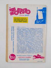 El Zorro nro 110 2/1968 : Kaunottaren ansa