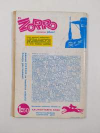 El Zorro nro 109 1/1968 : Nyt miestä vietiin