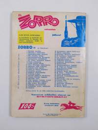 El Zorro nro 49 4/1962 : Mustan madonnan salaisuus