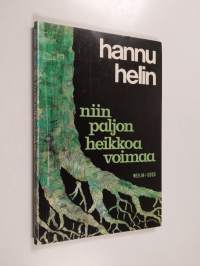 Niin paljon heikkoa voimaa : runoja