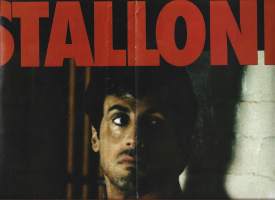 Michael Monroe / Lock up Stallone elokuvajuliste   -juliste  54x40 cm taitettu kirjekokoon