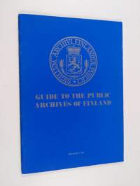 Guide to the public archives of Finland