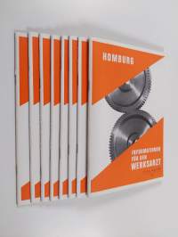 Homburg Informationen für den Werksarzt 1-9/10 (puuttuu nro 8) (Laatikossa)