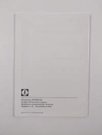 Homburg Informationen für den Werksarzt 1-9/10 (puuttuu nro 8) (Laatikossa)