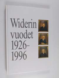 Widerin vuodet 1926-1996