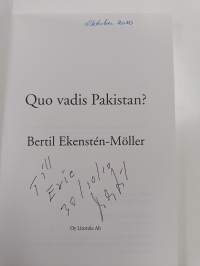 Quo vadis Pakistan? (signeerattu, tekijän omiste)