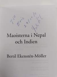 Maoisterna i Nepal och Indien (signeerattu, tekijän omiste)