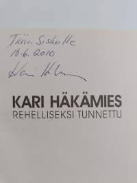 Rehelliseksi tunnettu : rikosromaani (signeerattu)