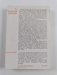 La linguistique cartésienne : un chapitre de l&#039;histoire de la pensée rationaliste, suivi de la nature formelle du langage