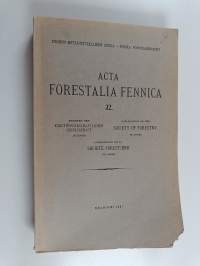 Acta forestalia Fennica 32