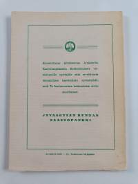 Jyväskylän kasvatusopillinen korkeakoulu 25 vuotta (1934-1959)