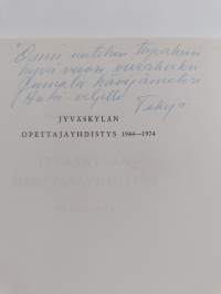 Jyväskylän opettajayhdistys 1944-1974 (tekijän omiste)