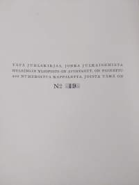 Juhlakirja Yrjö Hirnin kuusikymmenvuotispäiväksi 7.12.1930 (numeroitu)